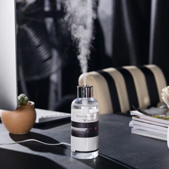 Fles USB Ultrasone Luchtbevochtiger Auto Home Office Mini Aroma voertuig Luchtreiniger Aroma Diffuser Mist Maker Fogger