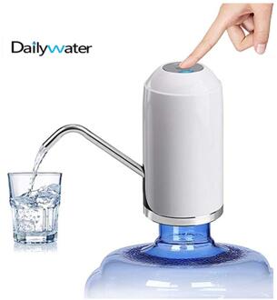 Fles Water Pomp Elektrische Drinkwater Pomp 5 Gallon Usb Opladen Draagbare Water Dispenser Voor Water Fles