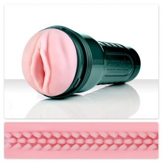 Fleshlight Vibro Pink Lady Touch - Vagina Masturbator - Roze