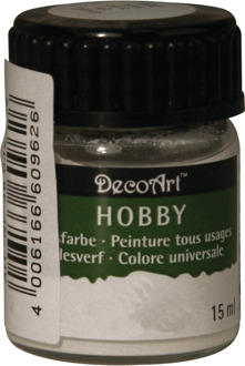 Flesje acrylverf wit 15 ml - Hobbyverf