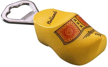 Flesopener klomp Geel - Beige - Creme