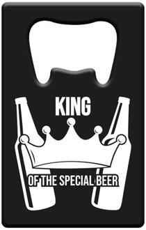 Flesopener Metaal - King Of The Special Beers zilver