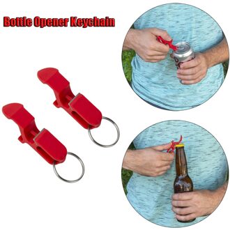 Flesopener Sleutelhanger Ketting Sleutelhanger Sleutelhanger Metalen Beer Bar Tool Claw Keuken Gadgets Cool Bier Flesopener Sleutelhanger # T2 3stk