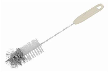 Flessenborstel 3/4L kunststof wit