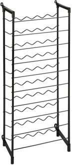 Flessenrek staal 50 flessen - extra sterk