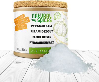 Fleur de sel piramidezout - 80 gram - 35 gram
