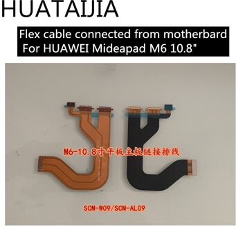 Flex Kabel Aangesloten Van Motherbard Met Touch En Display Voor Huawei Mideapad M6 10.8 "SCM-AL09 SCM-W09