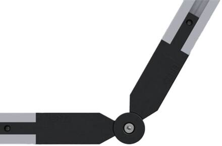 Flex-verbinder voor Minirail-rail, zwart