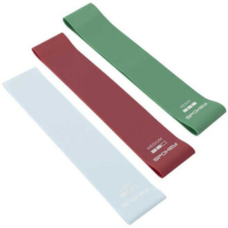 Flex weerstandsband (set van 3) Groen - One size