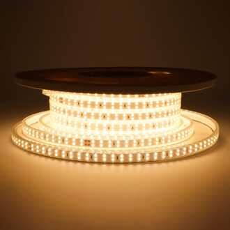 Flex180 LED Strip 25 meter - 3000K warm wit - IP65 waterdicht - Buiten & Binnen - 180 LEDs/m - 300 Watt 28.750 lumen - Inkortbaar per 20 cm - Dimbaar