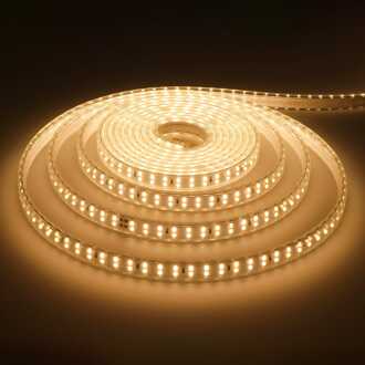 Flex180 LED Strip 5 meter - 3000K warm wit - IP65 waterdicht - Buiten & Binnen - 180 LEDs/m - 60 Watt 5750 lumen - Inkortbaar per 20 cm - Dimbaar