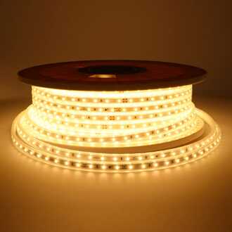 Flex60 LED Strip 50 meter - 3000K warm wit - IP65 waterdicht - Buiten & Binnen - 60 LEDs/m - 700 lumen per meter - Inkortbaar per meter - Dimbaar