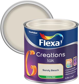 Flexa Creation Sandy Beach Lak Extra Mat 250ml