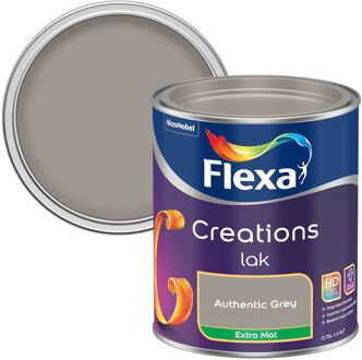 Flexa Creations - Lak Extra Mat - Authentic Grey - 750 ml