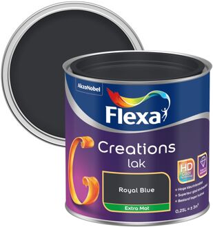 Flexa Creations - Lak Extra Mat - Royal Blue - 250 ml