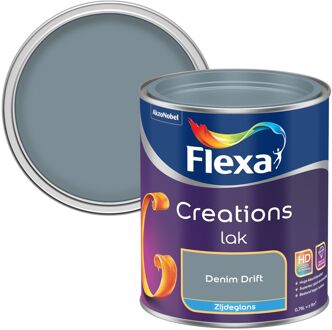 Flexa Creations - Lak Zijdeglans - Denim Drift - 750 ml