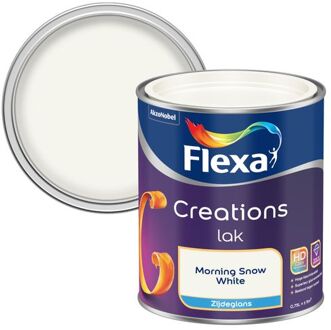 Flexa Creations - Lak Zijdeglans - Morning Snow - 750 ml