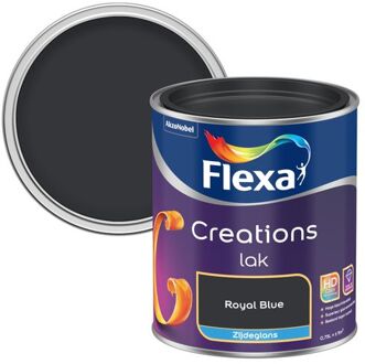 Flexa Creations - Lak Zijdeglans - Royal Blue - 750 ml