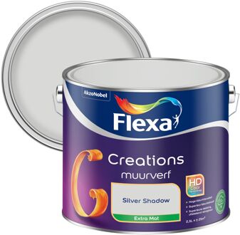 Flexa Creations Muurverf - Extra Mat - Silver Shadow - 2,5l