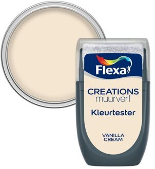 Flexa Creations Muurverf Tester 3001 Vanilla Cream 30ml