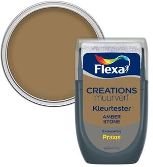 Flexa Creations Muurverf Tester Amber Stone 30ml