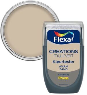 Flexa Creations Muurverf Tester Warm Sand 30ml