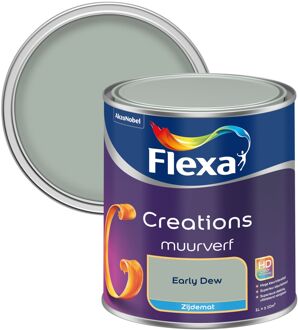 Flexa Creations - Muurverf Zijdemat - Early Dew - 1 liter