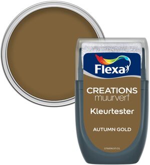 Flexa Creations Verftester - Mat - Autumn Gold - 30ml