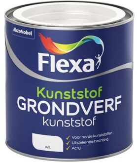 Flexa Grondverf Kunststof Wit 250ml