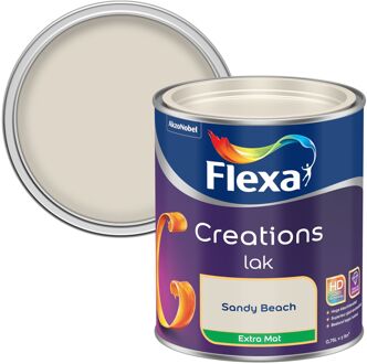 Flexa Houtlak Creations - Extra Mat - Sandy Beach - 750ml