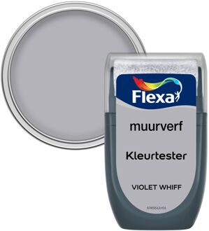 Flexa Kleurtester Verftester - Mat - Grijsgroen - 30ml
