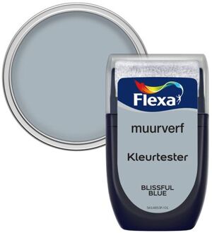 Flexa Muurverf Tester Blissful Blue 30ml