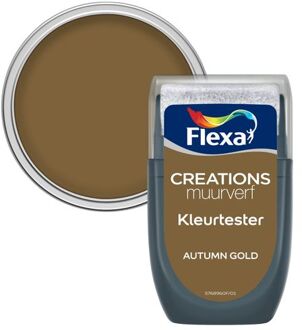 Flexa Muurverf Tester Creations Autumn Gold 30ml