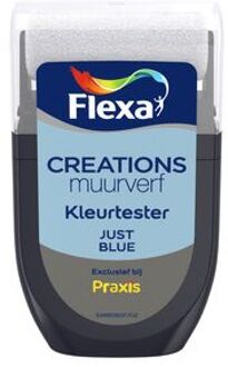 Flexa Muurverf Tester Creations Just Blue 30ml