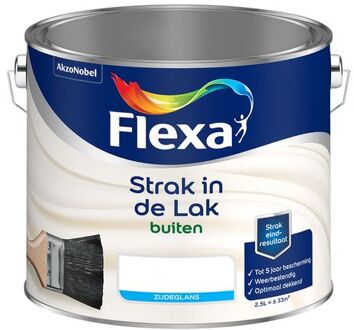 Flexa Strak In De Lak Zijdeglans - Geldersblauw - 0,75 liter