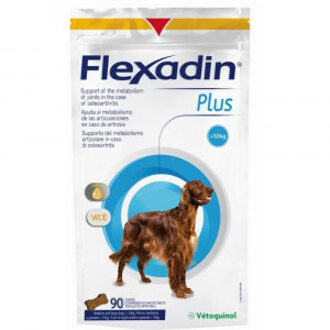 Flexadin Gewricht supplement Flexadin Plus Maxi > 10 kg - 90 brokjes