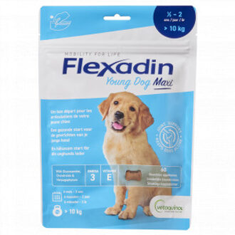 Flexadin Junior Hond Maxi Soepele - Gewrichten - 60 stuks