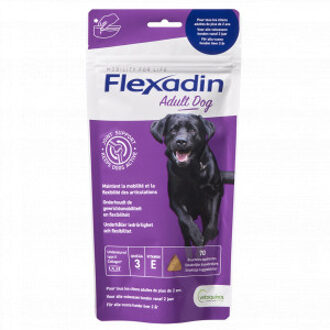 Flexadin Volwassen Hond Soepele - Gewrichten - 70 stuks