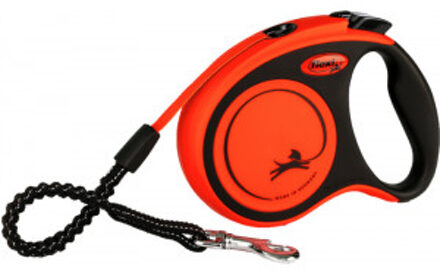 Flexi Xtreme Tape - Rollijn - Hondenriem - Kunststof - L - 8 meter