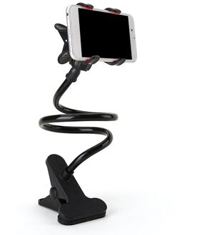 Flexibele 360 Rotatie Clip Mobiele Mobiele Telefoon Houder Luie Bed Desktop Bracket Mount Stand Telefoon Clip Houder