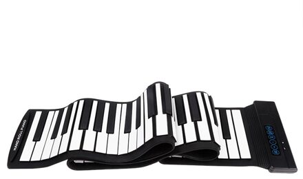 Flexibele 88 Toetsen USB Flexibele Roll up Roll-up Electronic Piano Keyboard met Batterij