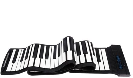 Flexibele 88 Toetsen Usb Flexibele Roll Up Roll-Up Electronic Piano Keyboard Met Batterij