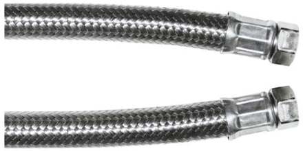 Flexibele aansluitslang voor radiateur, 1 1/4"ER x 700 mm x 1 1/4"ER - 98628480