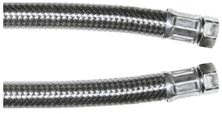 Flexibele aansluitslang voor radiateur, 1"IT x 500 mm x 1"IT - 98628440