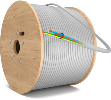 Flexibele Buis met VD Draad - Voorbedrade Flexbuis - 3x2.5mm - 16mm - 400 Meter Haspel