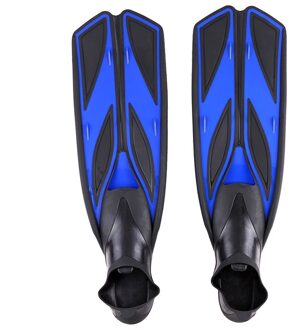 Flexibele Comfort Zwemmen Vinnen Volwassen Beroep Duiken Vinnen Flippers Water Sport Blauw / S