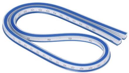 Flexibele Curve Heerser Opstellen Tekening Tool Plastic Vinyl 30Cm 40Cm 50Cm 60Cm