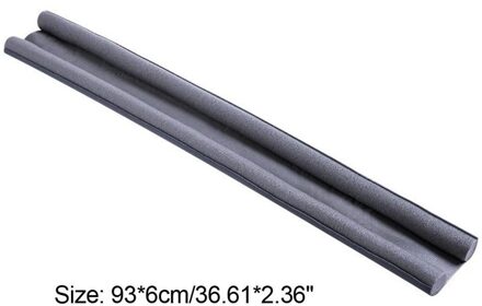 Flexibele Deur Bodemafdichting Strip Guard Wind Deur Blocker Sealer Stof Deurstopper Tochtstrip Guard Sealer Hardware zwart