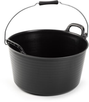 Flexibele Emmer - 26L - zwart - wasmand - met hengsels