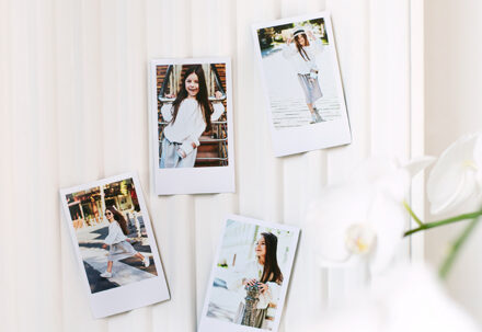 Flexibele fotomagneten retro Staand (set van 12)